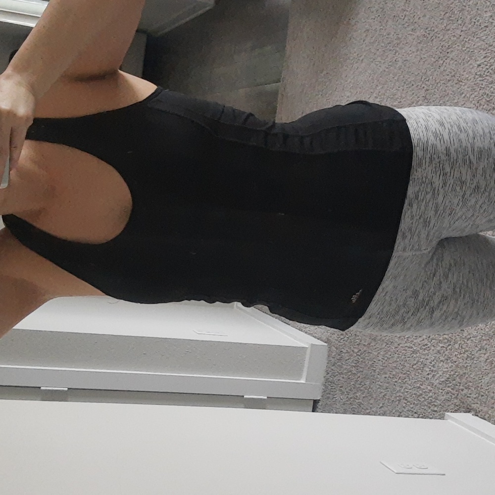 Racer back woman's top